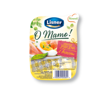 Lisner O Mamo! – Sałatka Jajeczna z Łososiem